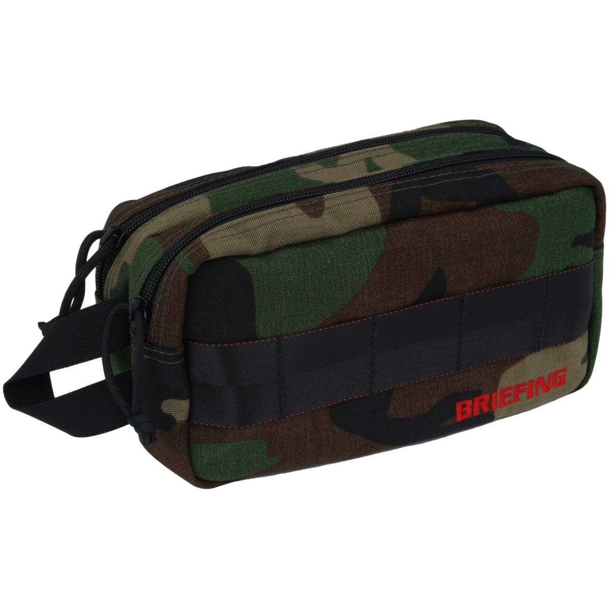 Amazon.co.jp: ブリーフィング ゴルフ ダブルジップ ポーチ DOUBLE ZIP