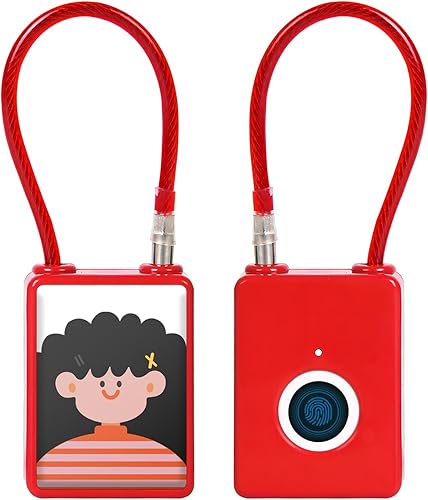 Candado de huellas dactilares, cerradura inteligente para casillero de gimnasio para estudiantes, cerradura de combinación de huellas dactilares sin