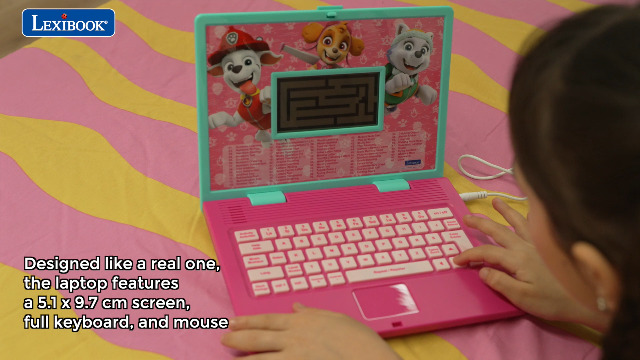 LEXIBOOK, Paw Patrol, Educativa Bilingüe Interactiva Aprendizaje, Juguete para Aprender Letras Números Palabras Ortografía y Música, Inglés/Alemán, Azul, JCPAD002PAi3 LEXIBOOK, Paw Patrol, Educativa Bilingüe Interactiva Aprendizaje, Juguete para Aprender Letras Números Palabras Ortografía y Música, Inglés/Alemán, Azul, JCPAD002PAi3