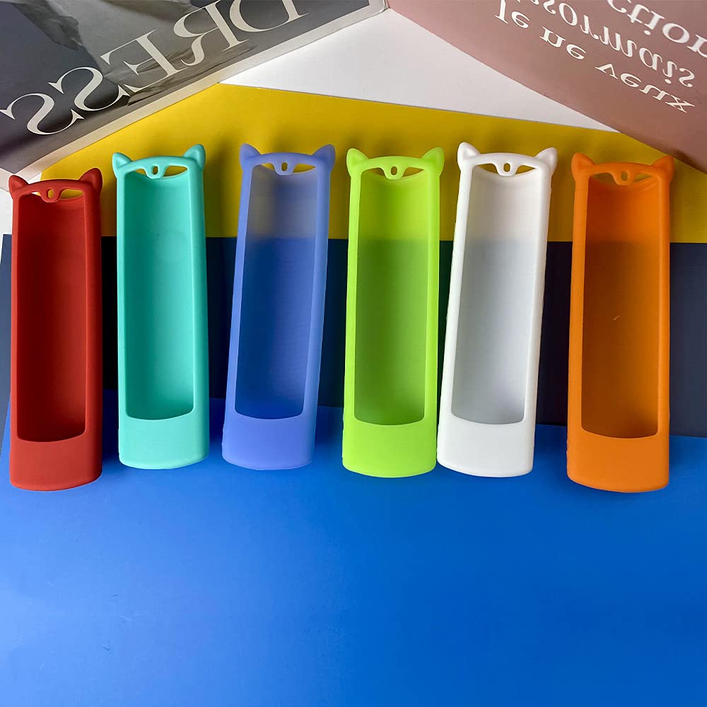 Custodia In Silicone Protettiva Per Telecomando Alexa Voice 3rd Gen - Resistente Agli Urti, Blu+verde+viola