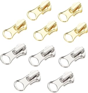 10 Pçs Reparação Zíper Puxar Etiqueta De Roupas Zíper Destacável Puxar Etiquetas Removíveis Kit De Reparo De Zíper Peças De Zíper Zíperes De Jaqueta Extensor De Zíper Destacável