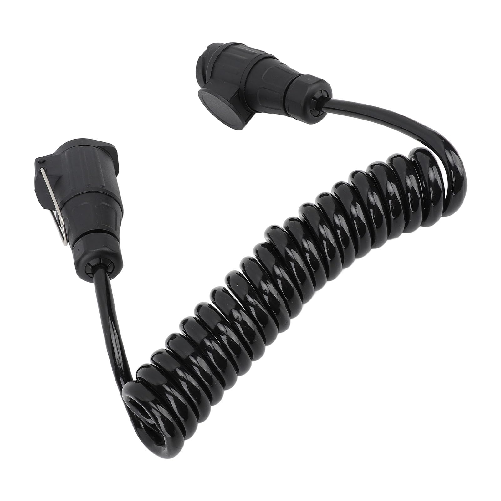 aqxreight Conector de Cableado del Remolque de 13PIN a 13PIN con 13 Vías de Cable de Cableado para RV, Bote, Caravana