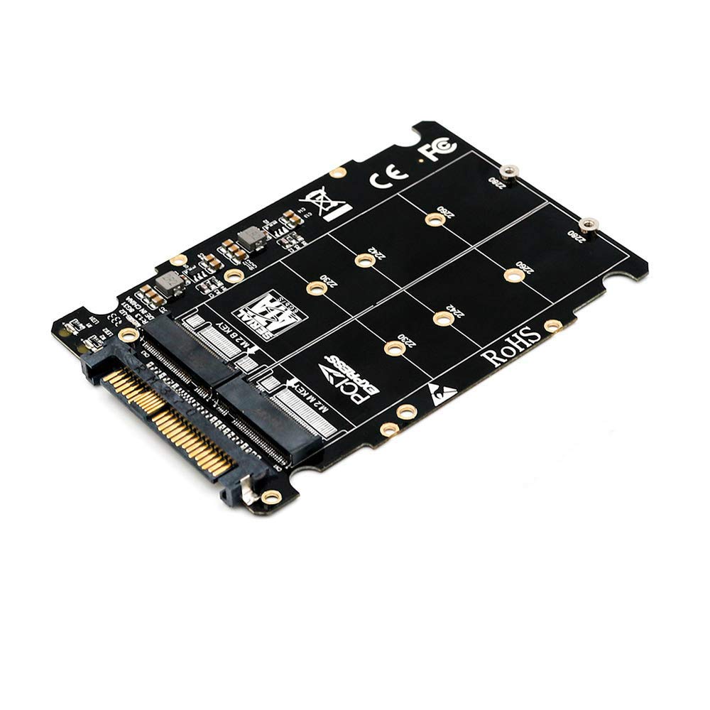 Amazon.co.jp: SFF-8639 U.2 NVMe → M.2 変換アダプター｜PCIe SATA