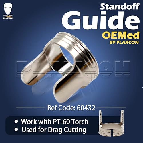 Miniatura 2 de PLAXCON 2 unids PT60 IPT-60 antorcha de plasma guía espaciador de doble punta 60432 Guía de separación Accesorios de corte por plasma