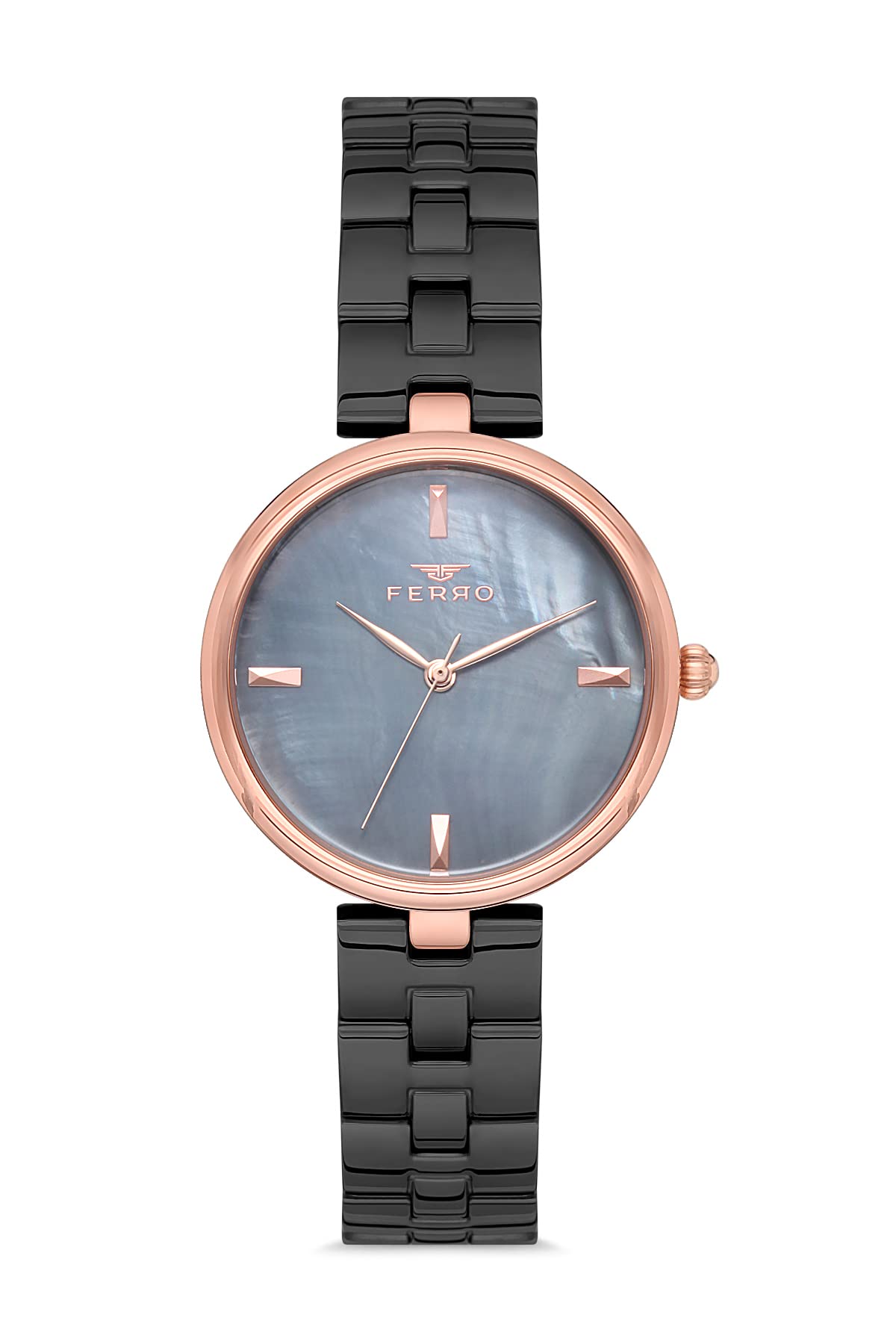 Ferro Analog Gray Dial Womens Watch-F21100A-Q (B09RWM327K) Amazon Price History, Amazon Price Tracker