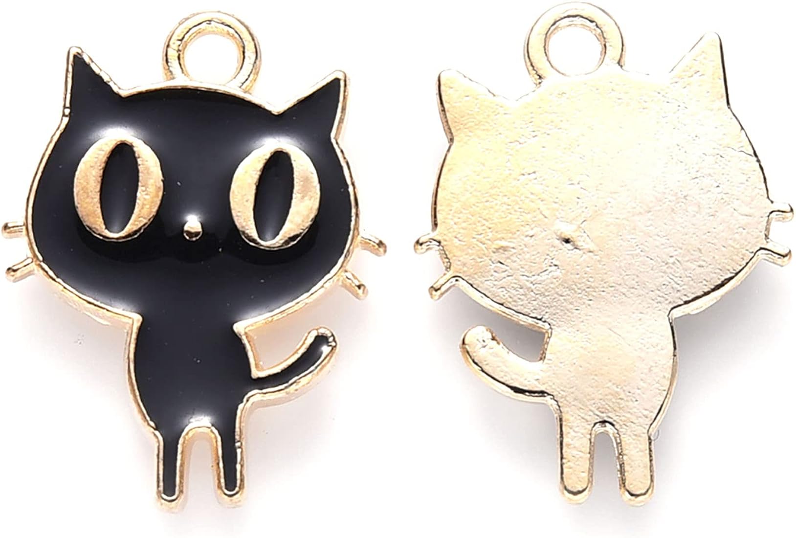 本物のネコ part2 1個 ネックレストップ ネコチャーム 猫 ねこ 1個