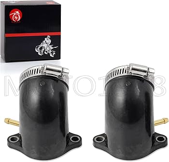 Amazon.com: Front Rear Carburetor Intake Manifold Boot For
