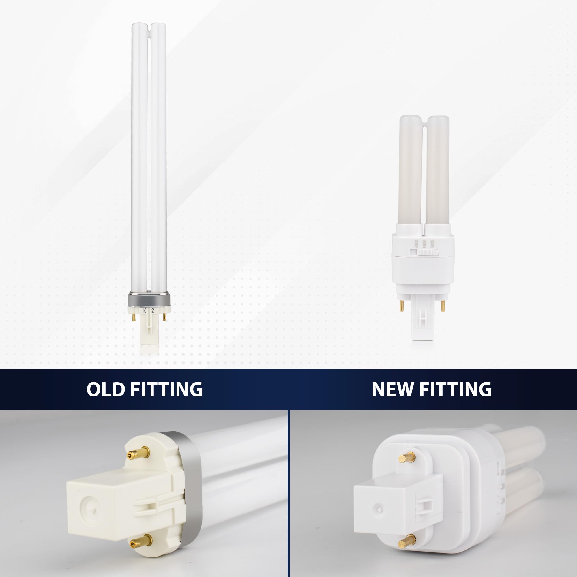 Bright Source LED PL-S Retrofit Compact Bulb, CFL Replacement, G23 2-pin Socket Base, 8W, 960lm, IP44 - Image 4