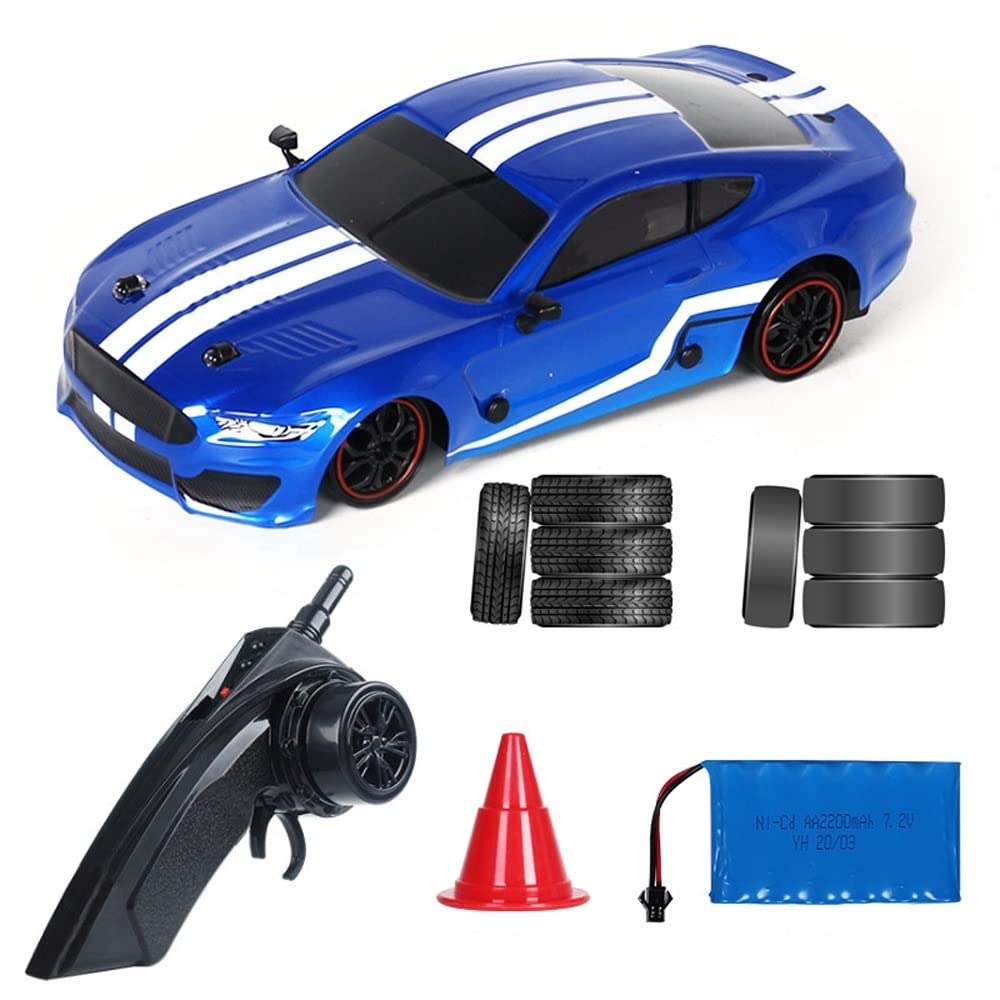 Buy 1/16 Sacle Mustang Model Rc Car 30km/h High Speed Electric Vehicle