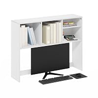 Furinno CLASSIC Mensola da Scrivania, Alzata da Scrivania a 4 Ripiani