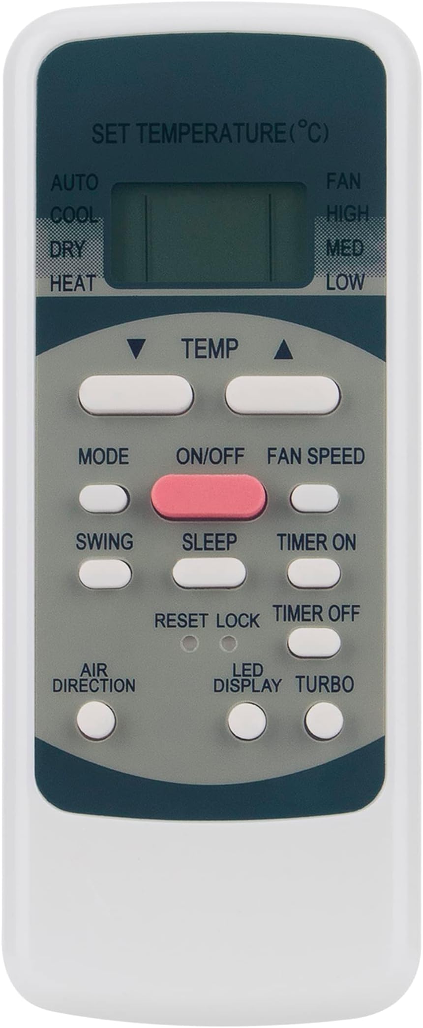 R51M/E Replace AC Remote Compatible with MIDEA Air Conditioner MAW12V1DWT MAW10V1DWT MAW08V1DWT Sub Remote Control R51 R51/E R51/CE R51M/CE R51D/E R51M/BGE R51M/BGE MAW12V1DWT MAW10V1DWT MAW08V1DWT
