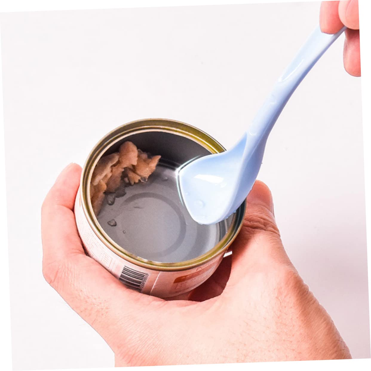 VICASKY 4pcs Cat Dog Food Can Lids Set Food Grade Sealed Covers Spoon Dishwasher Safe Flexible Leak Storage Freshness