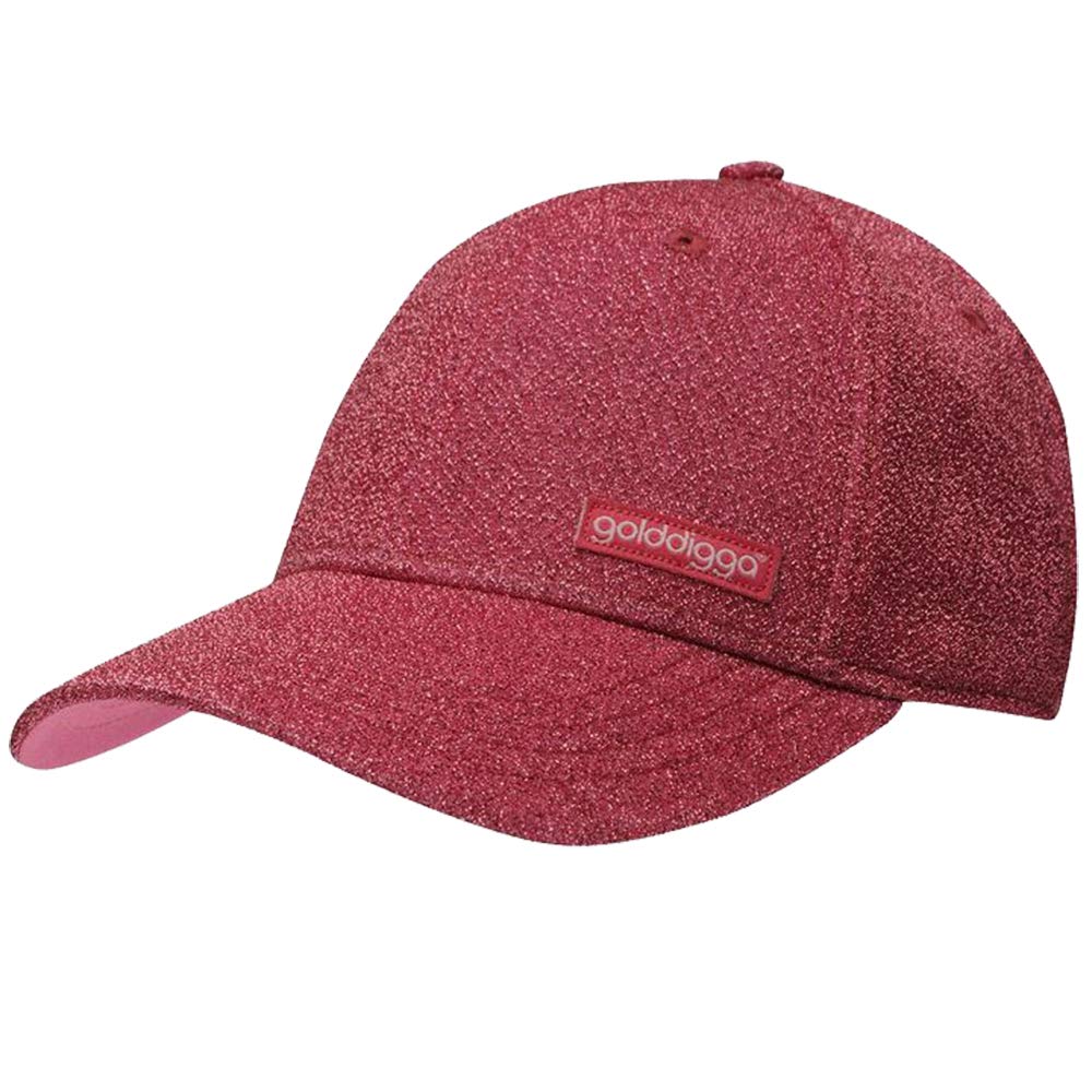 Golddigga Womens Curved Peak Ventilation Holes Baseball Cap