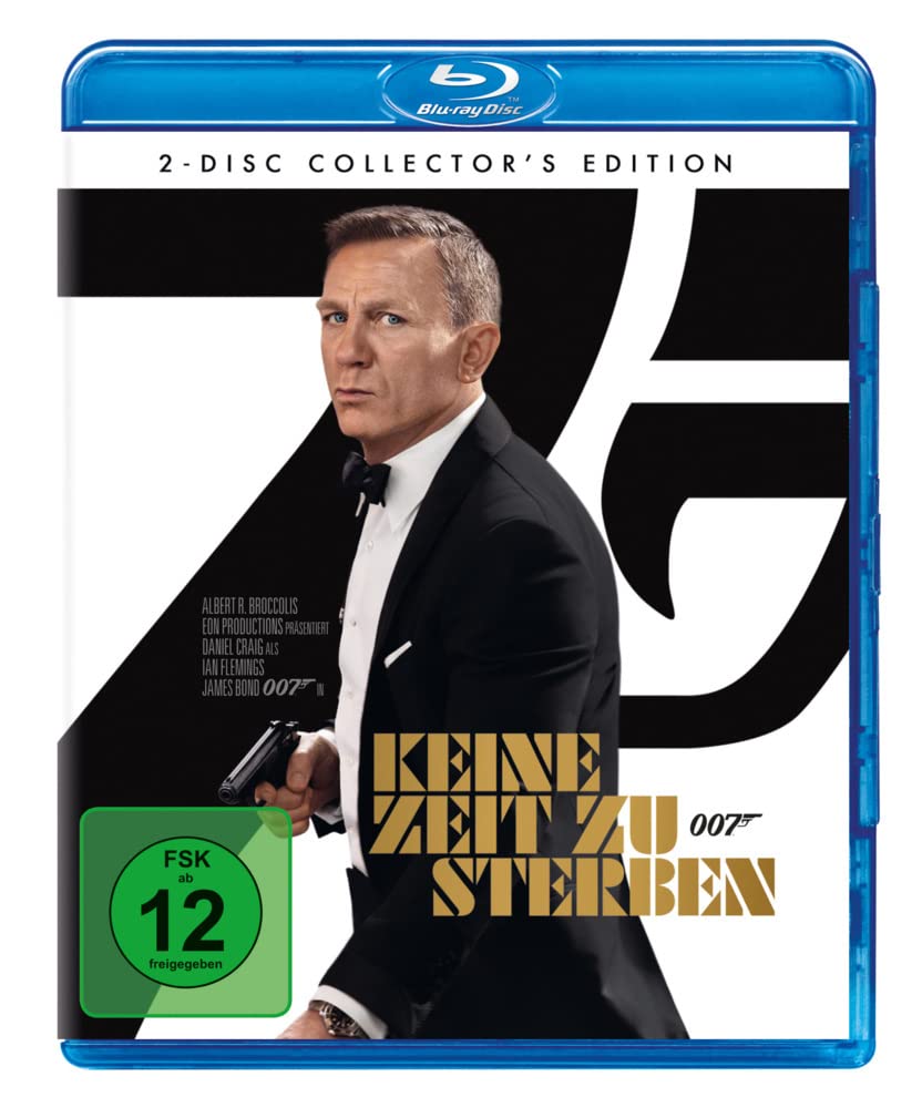 James Bond 007 Keine Zeit zu Sterben/Blu-Ray, Untertitel Deutsch, Englisch