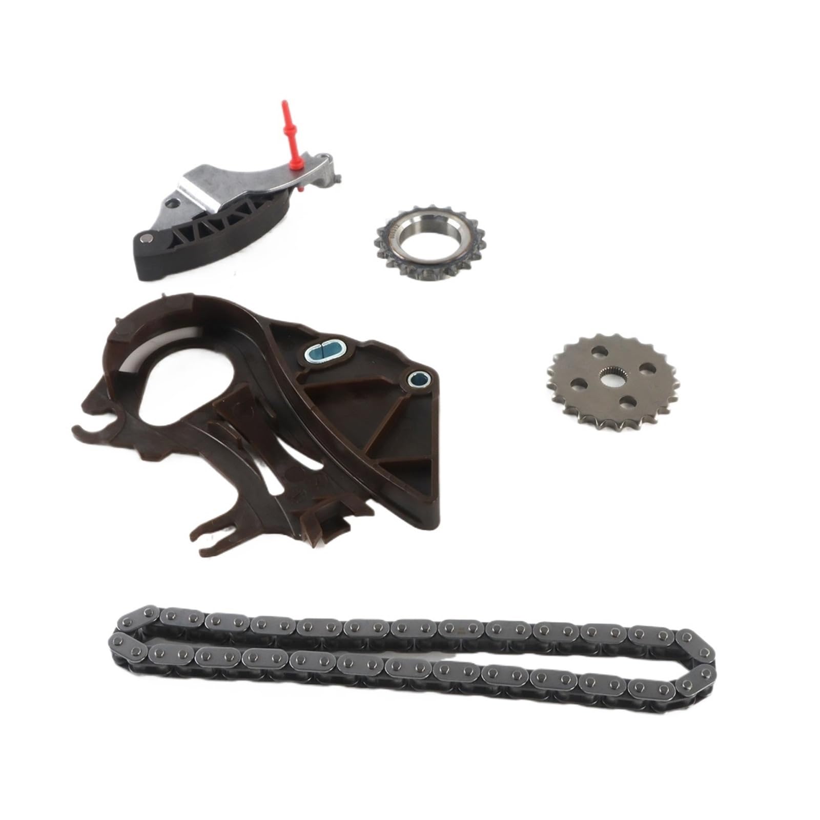 zestaw łańcucha pompy oleju Pasuje Do Bmw E90 E91 E93 E46 E84 X3 118i 120i 318i N46 N42 Akcesoria Do Silnika Wymiana 1 Zestaw Zestaw Łańcucha Napędowego Pompy Oleju łańcuch pompy oleju auto