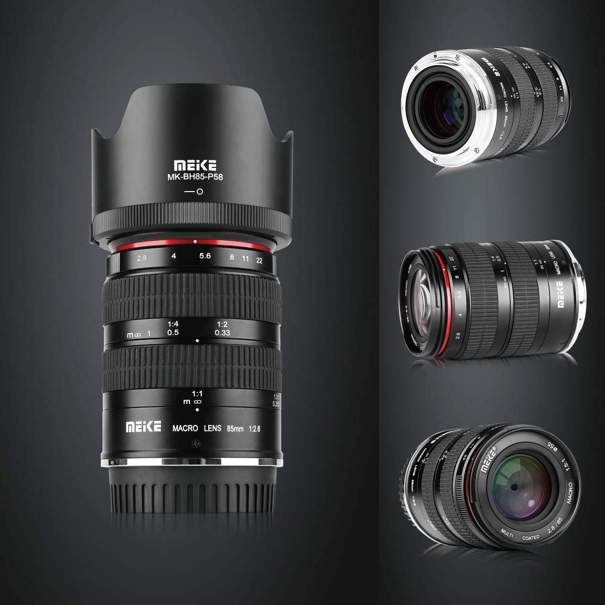 Obiettivo Fotografia Meike MK 35mm f 1.7 Lente Manuale APS-C per Fujifilm X-Mount - Dettaglio