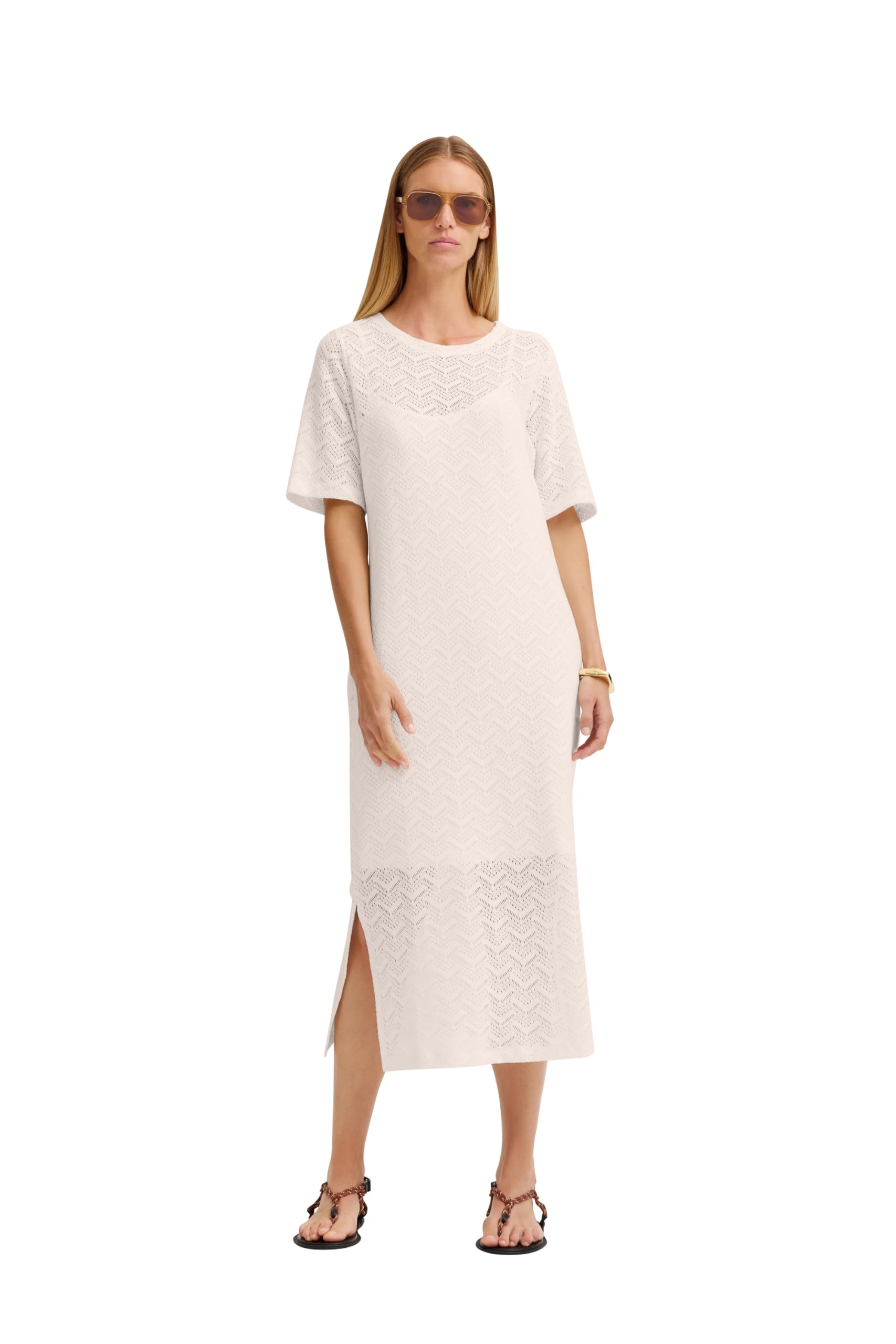bugatti Damen Sommerkleid W1432-14812 | mit Struktur aus Baumwollmix