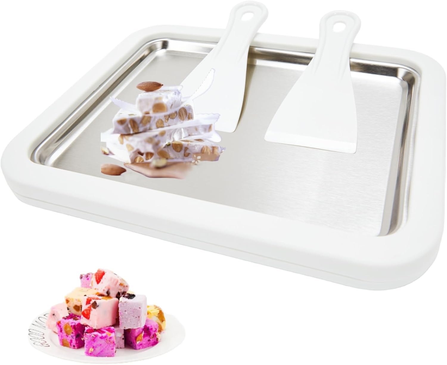 Ice Cream Maker,Instant Ice Cream Maker,Rolled Ice Cream