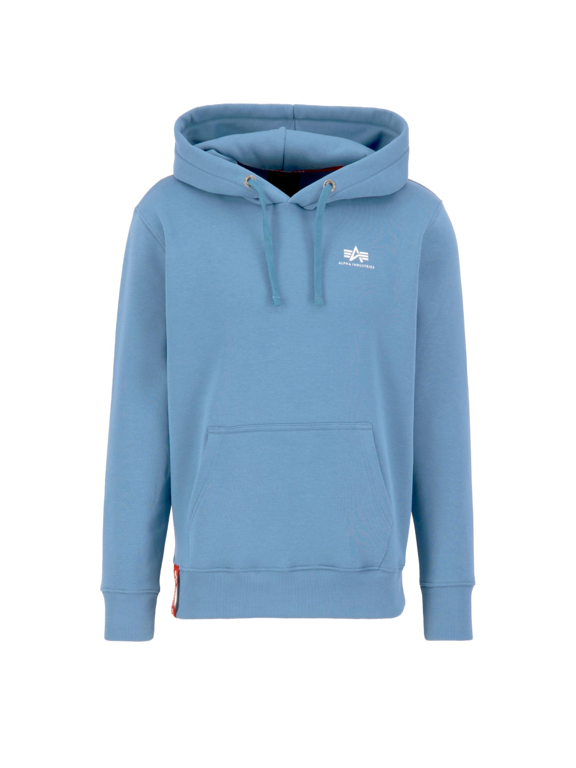 Alpha Industries Basic Hoody Small Logo Kapuzensweat für Herren Airforce Blue