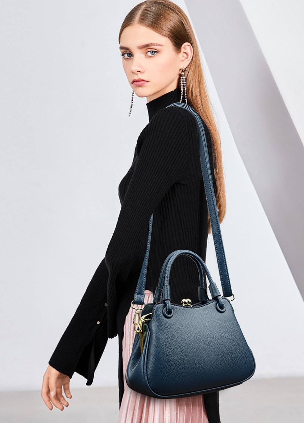 BUKESIYI] レディース 斜めかけバッグ ポシェット ハンド ショルダー 肩掛け ミニ トートSling Shoulder BUKESIYI]  レディース ハンドバッグ ポシェット トート ミニ ショルダー 肩掛け 斜めかけ Sling Shoulder Hand Bag for Women  PU レザー JP77253 楽天市場 ... [BUKESIYI] レディース 斜めかけバッグ ポシェット ハンド ショルダー 肩掛け ミニ トートSling Shoulder