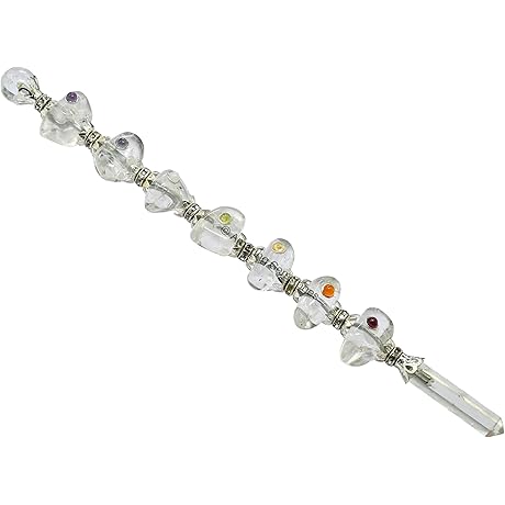 Serene Crystal Wand: A Portal to Healing and Empowerment