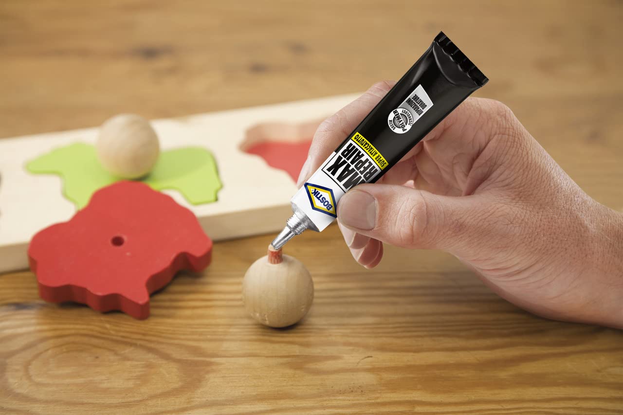 BOSTIK Max Repair adesivo di riparazione super forte, flessibile, per incollaggi estremi 8g trasparente (Confezione da 2)