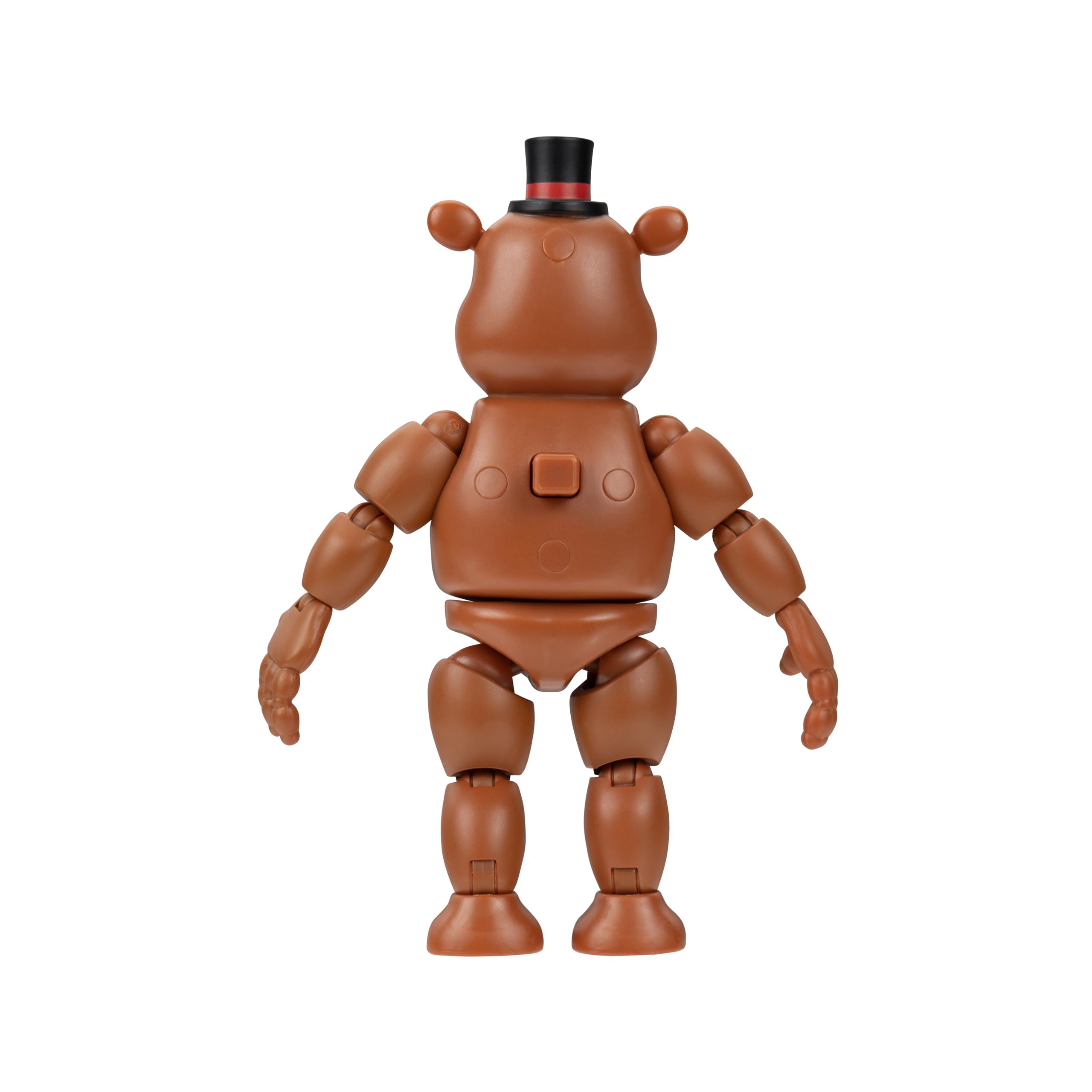 Five Nights at Freddy'S Toy Freddy - Figura articulada de 12,7 cm con función de susto repentino y Ojos Que Brillan en la Oscuridad