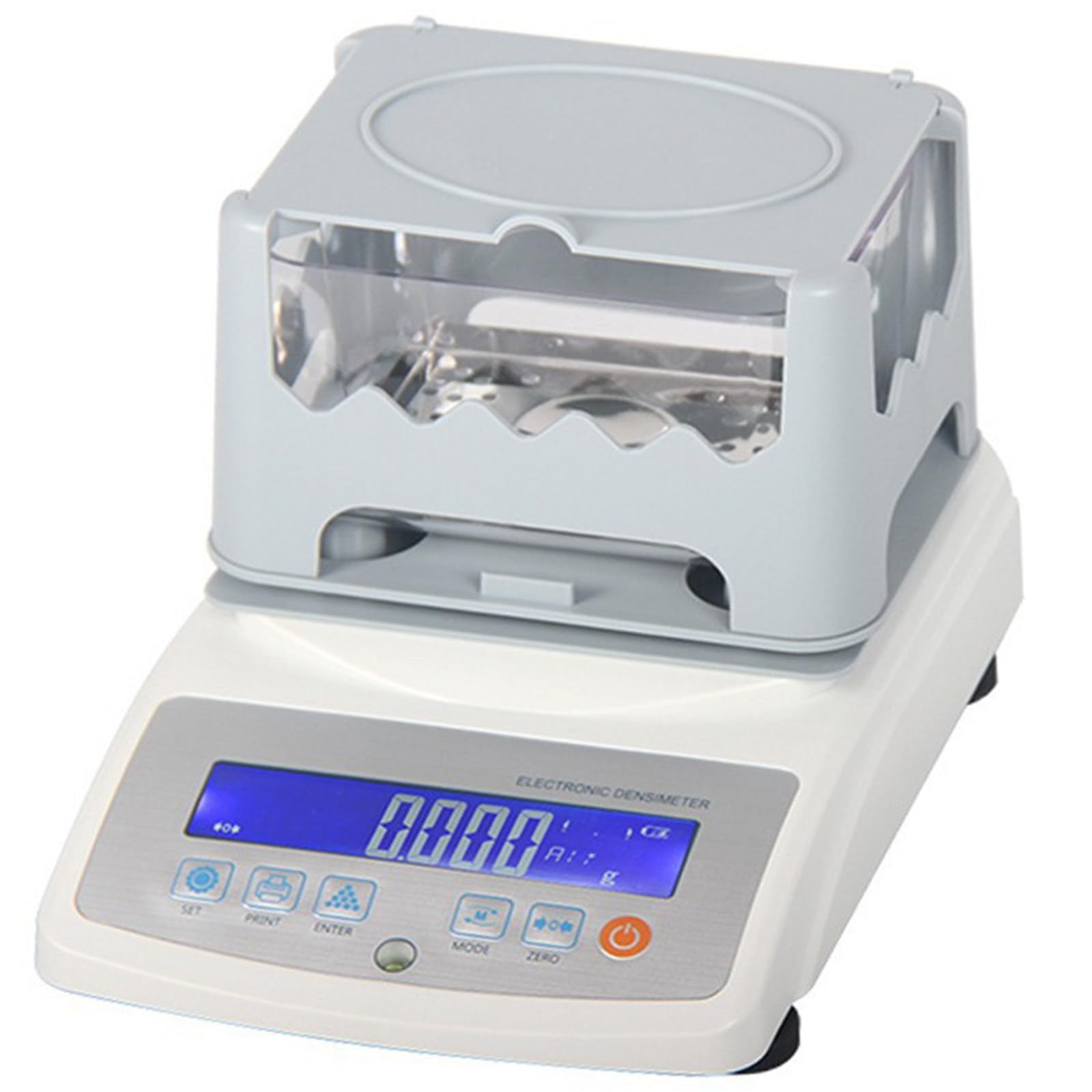 Medidor Electrónico de Densidad de Sólidos, Densímetro Digital de Sólidos, Alta Precisión, Gravímetro, para Pruebas de Densidad de Gránulos de Caucho Plástico,300A