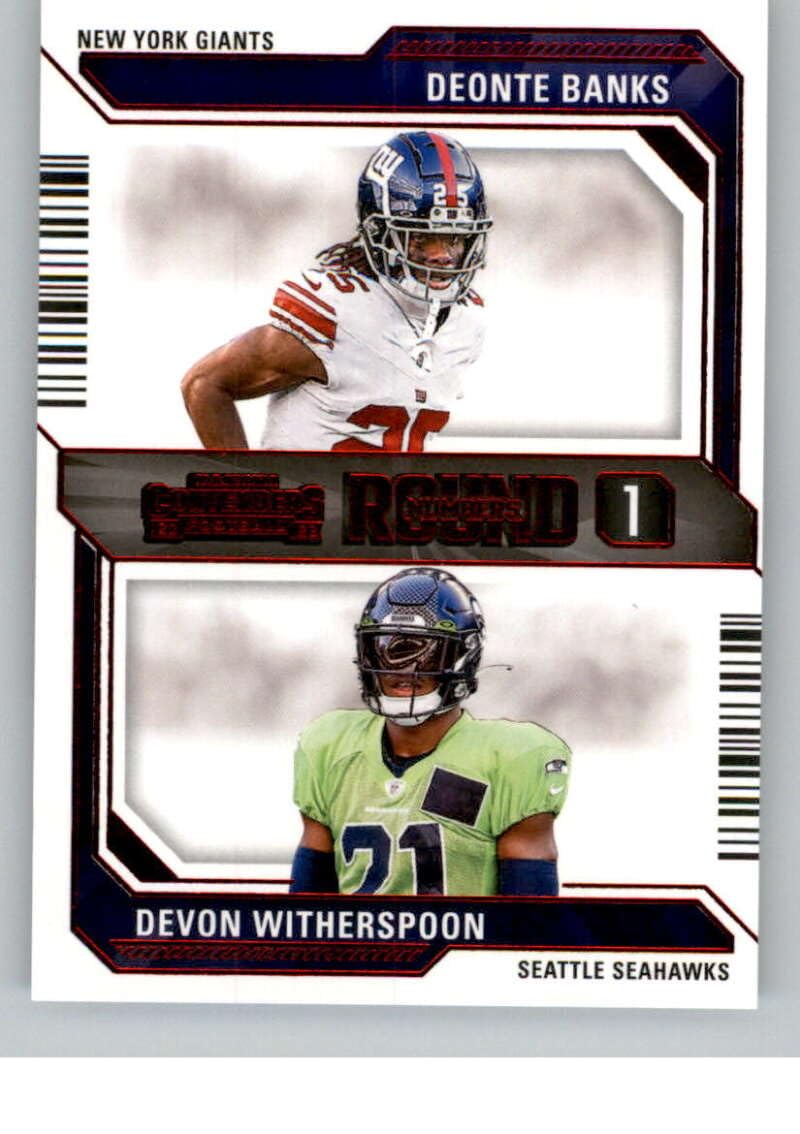 Amazon.com: 2023 Panini Contenders Round Numbers Red #5
