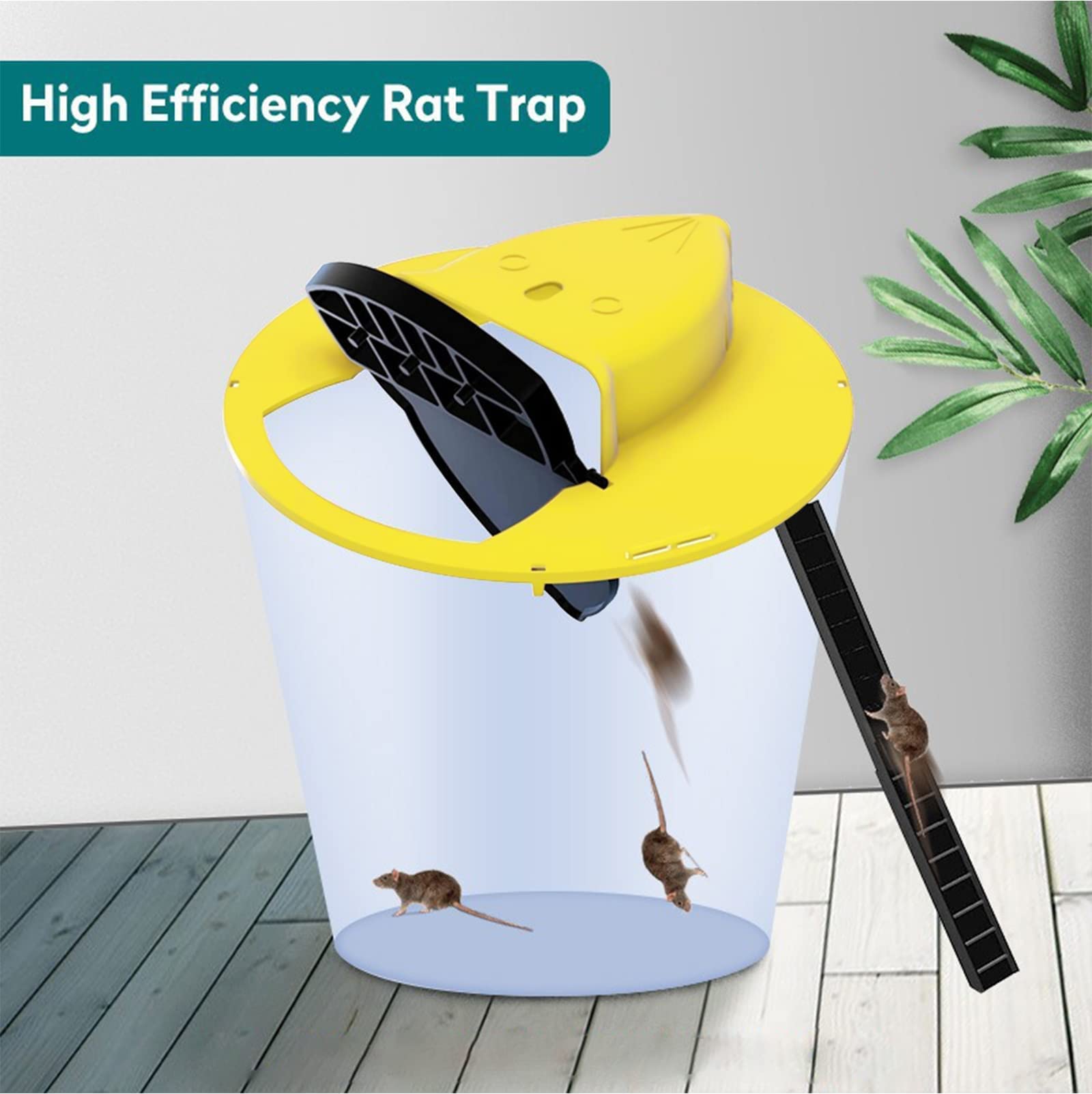 OSMARI Muisval, Live Catch and Release Bucket Spin Roller