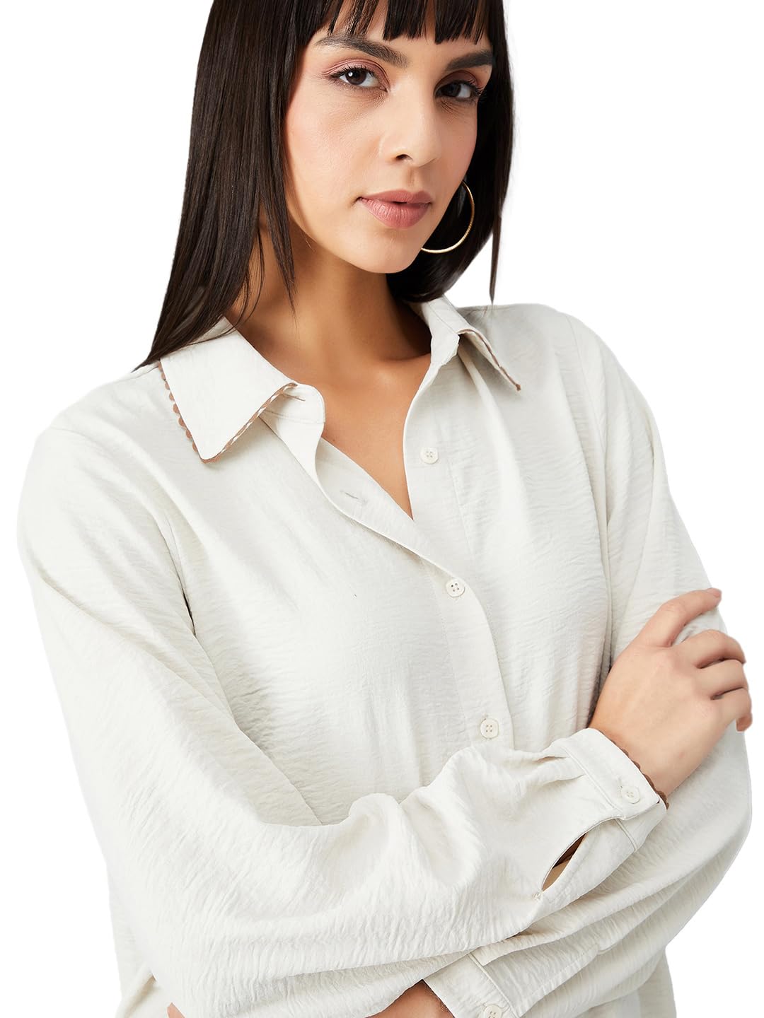 max Women's Solid Regular Fit Shirt-picture-10