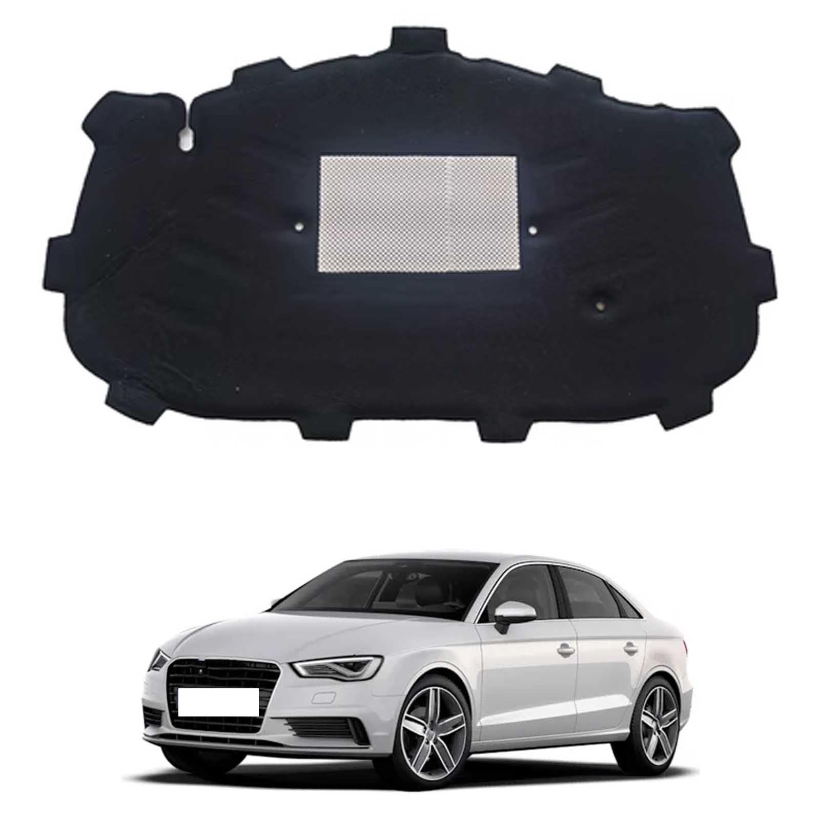 Almohadilla aislante para motor Audi A3 con aluminio insonorizante
