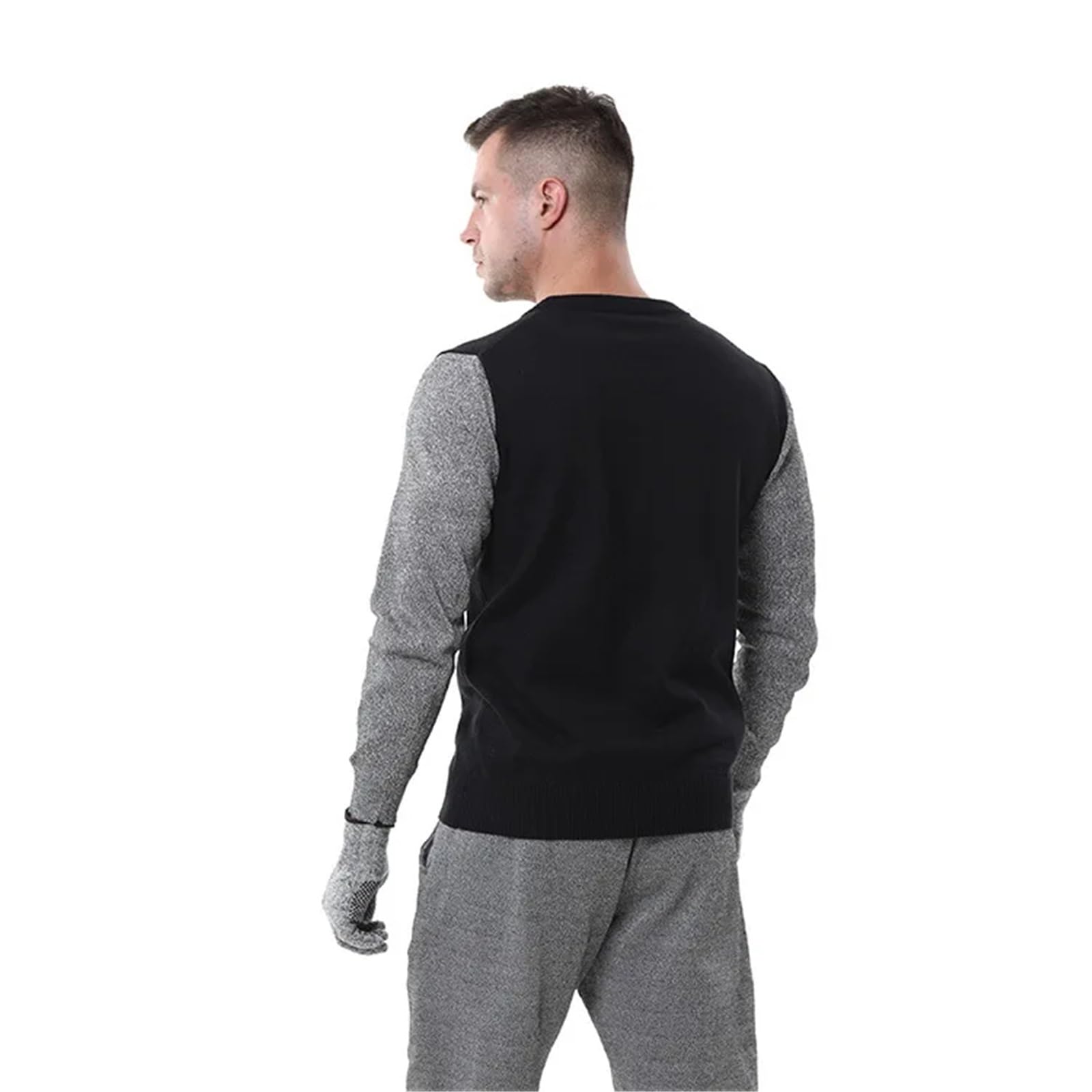 Ropa de Manga Larga for manipulación de Vidrio, protección anticorte de Grado 5, Mangas Protectoras antipuñaladas (Solo Mangas anticorte)(XX-Large)