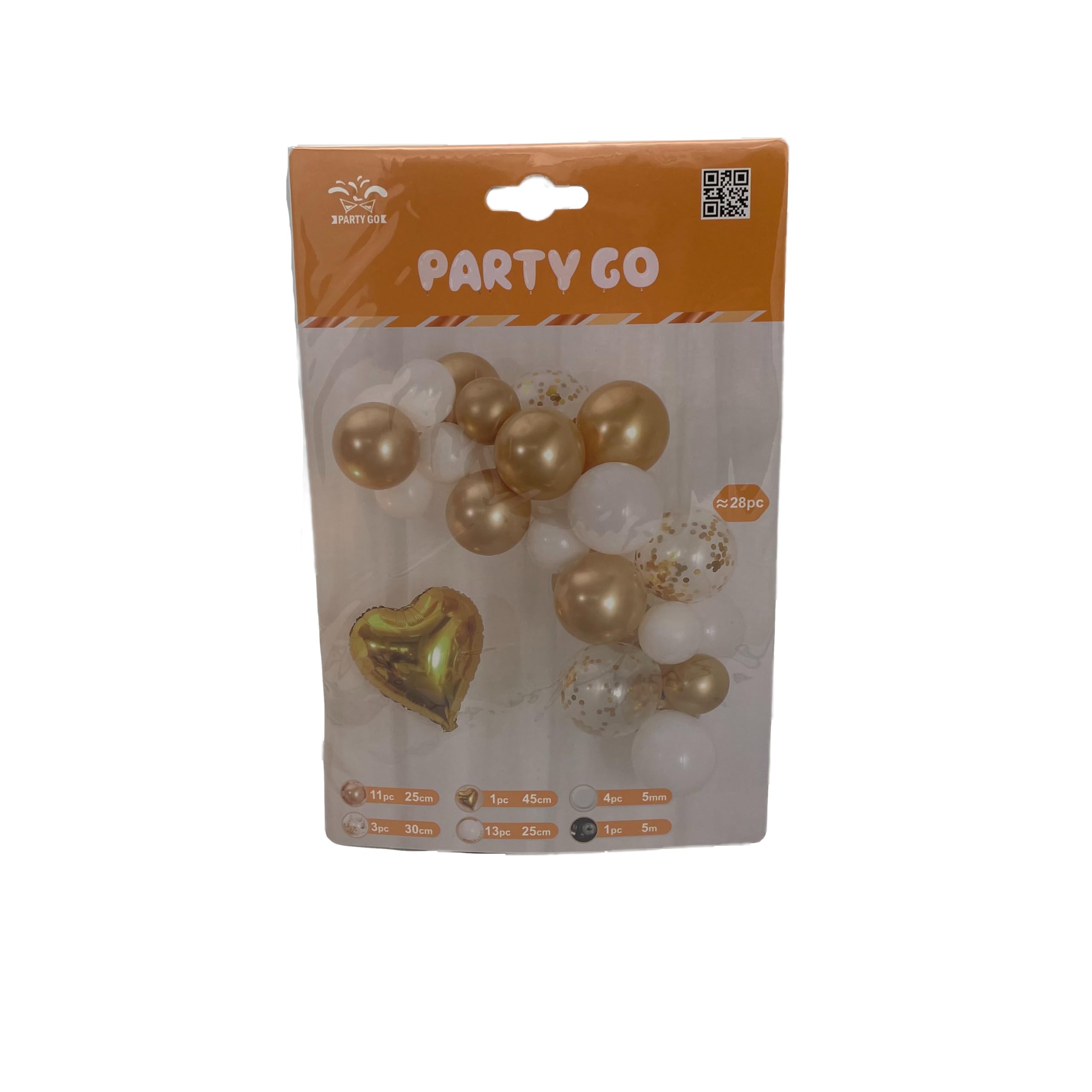 Party Balloons – Balloon Garland – Garland Made of Balloons – 28 Pieces – Gold