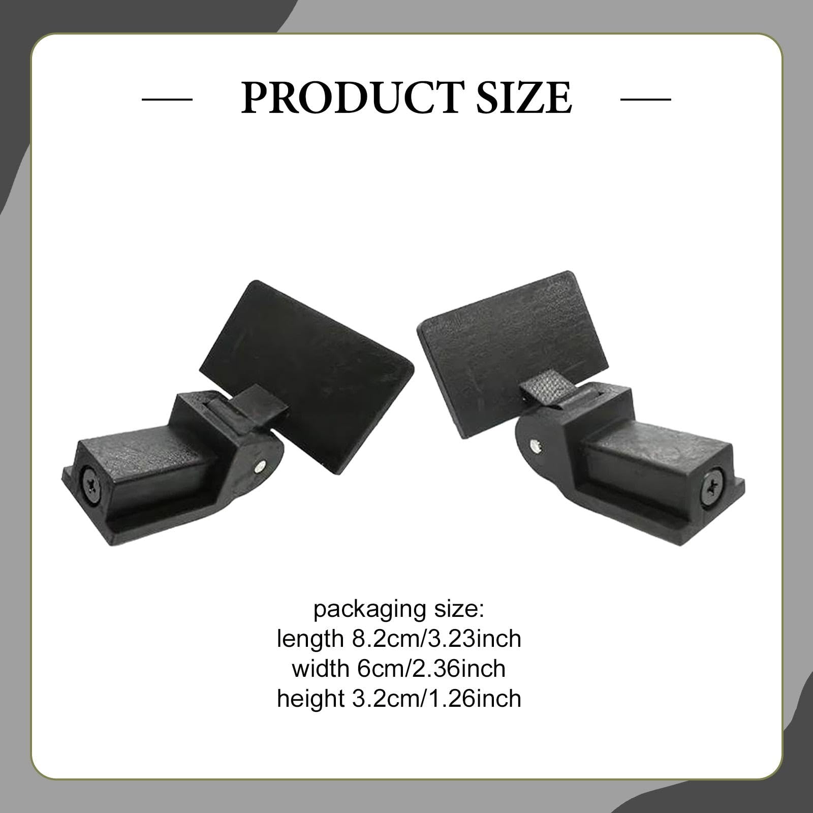 2 Cerniere per Coperchio Antipolvere Come Ricambi per AT LP120, AT E AT LP60X
