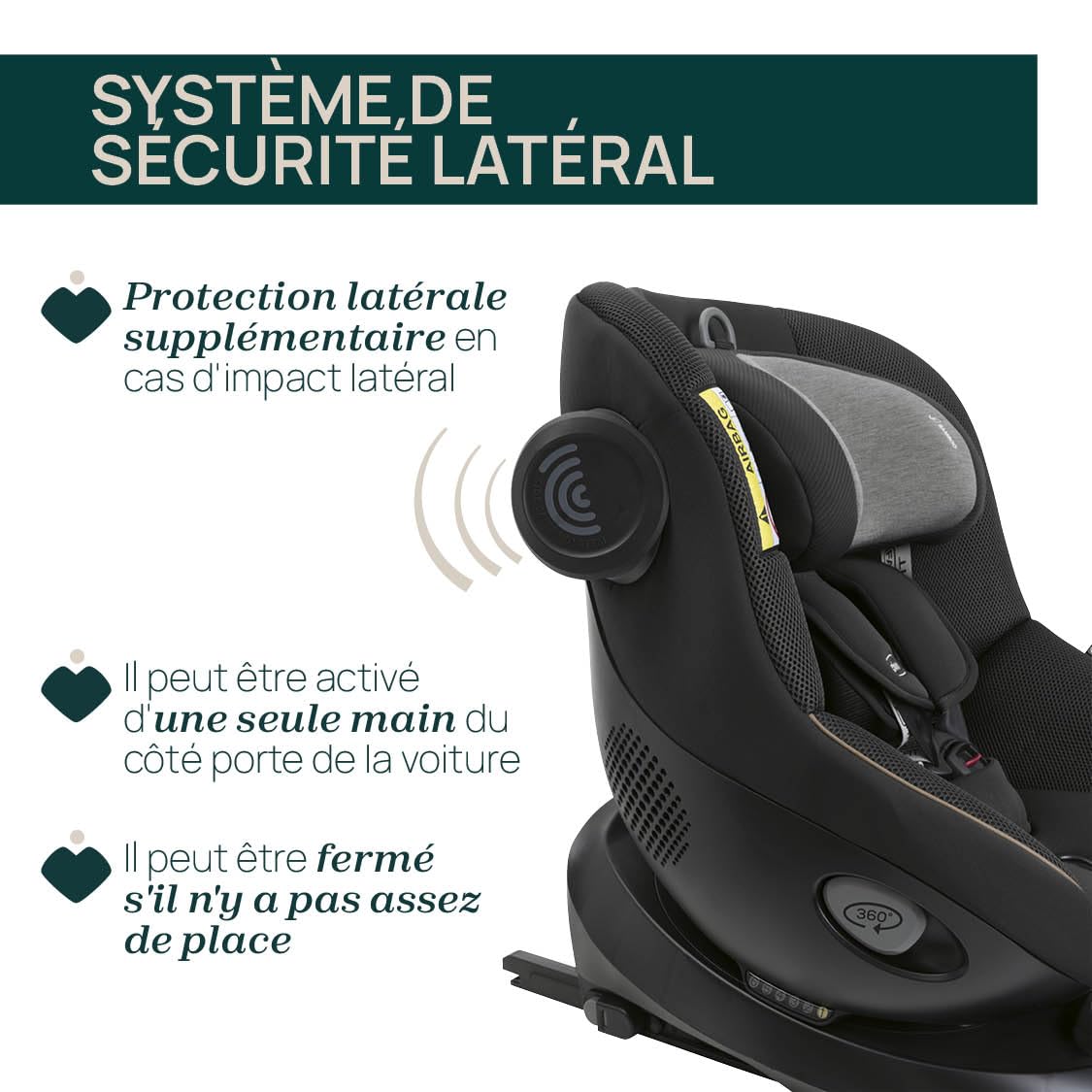 Chicco Seat105 I-Size, Siège Auto Homologué ECE R129/03, Pivotant à 360°, Incliné en 6 Positions, Installation Simple et Rapide, Réducteur Inclus, 40-105cm, Groupe 0/1/2, De 0 à 4 Ans