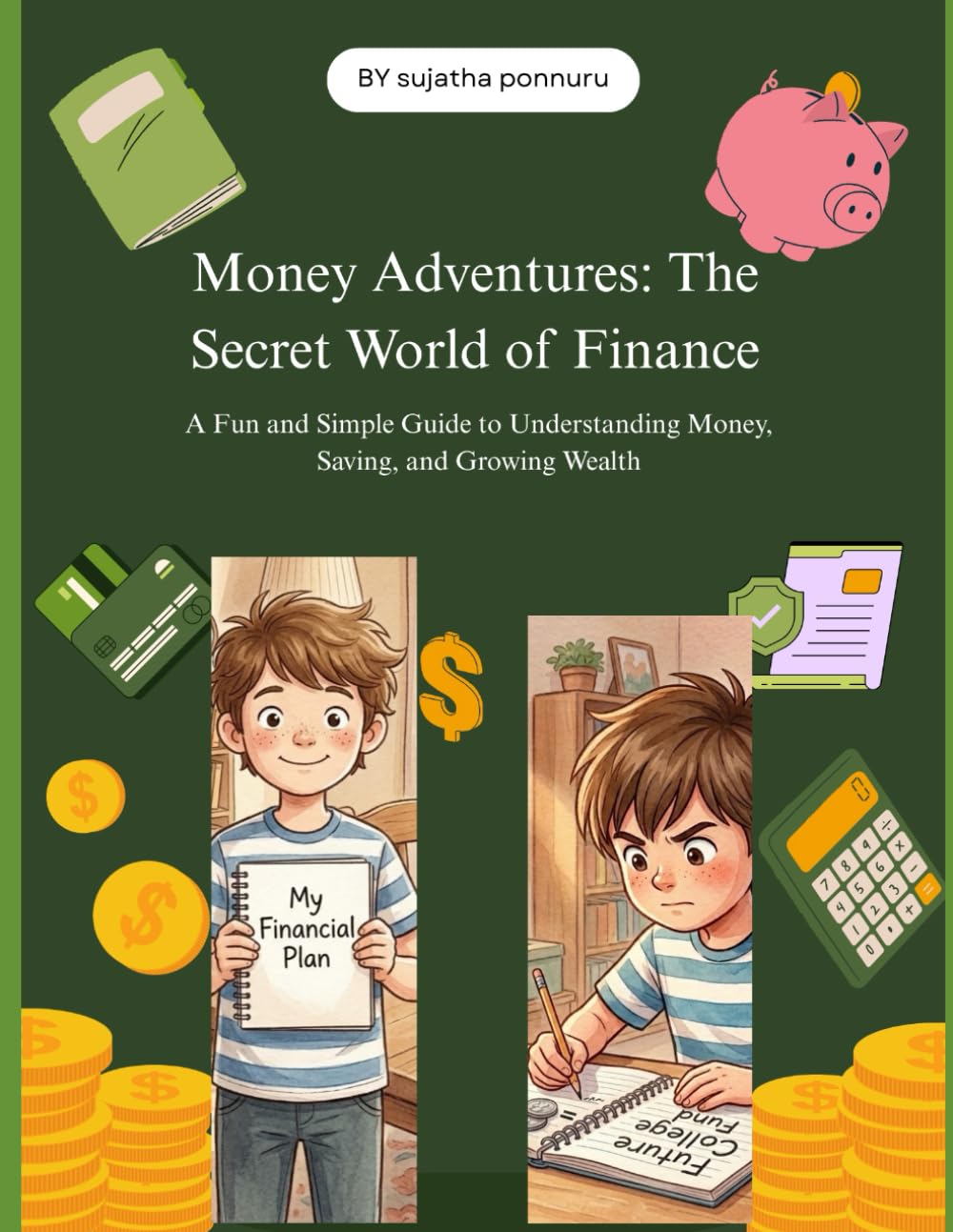 Money Adventures: The Secret World of Finance: A Fun and Simple Guide to Understanding Money, Saving, and Growing Wealth