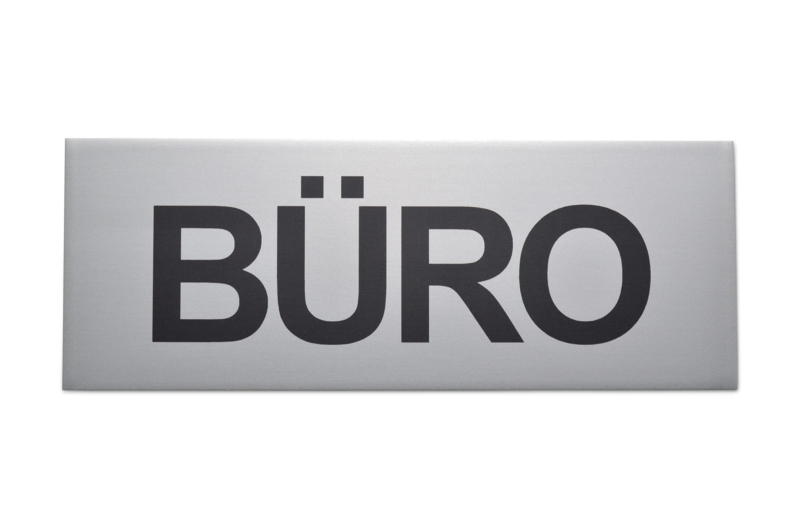 Plaque De Porte Bureau Plaque De Porte SONNEZ En Aluminium Brossé Ou Adhésive Autocollante Panneau Salle Dattente