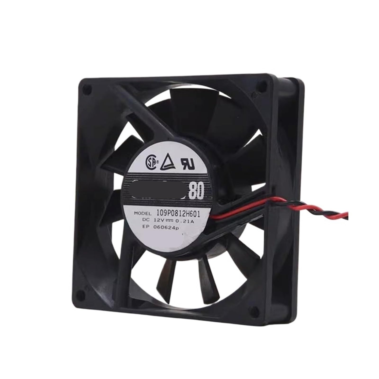 GJEXXPTST 109P0812H601 12V 0.21A 8020 80x80x20mm Cooling Fan