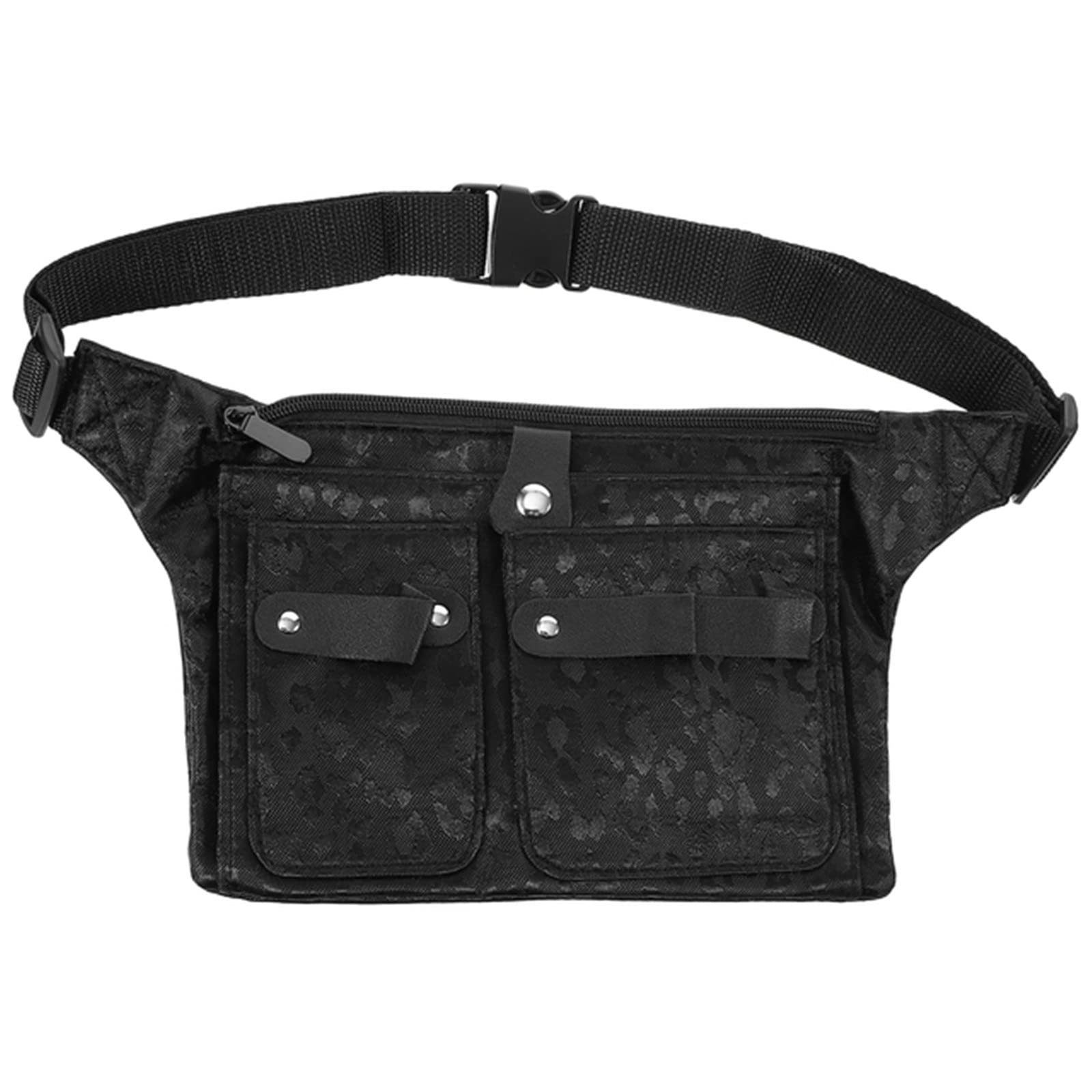 FDEFIRTFG Hairdressing Tool Belt Bag, Hairdressing Scissors Pouch Belt Multifunctional Hairdresser Bag for Hairdressers(Noir)