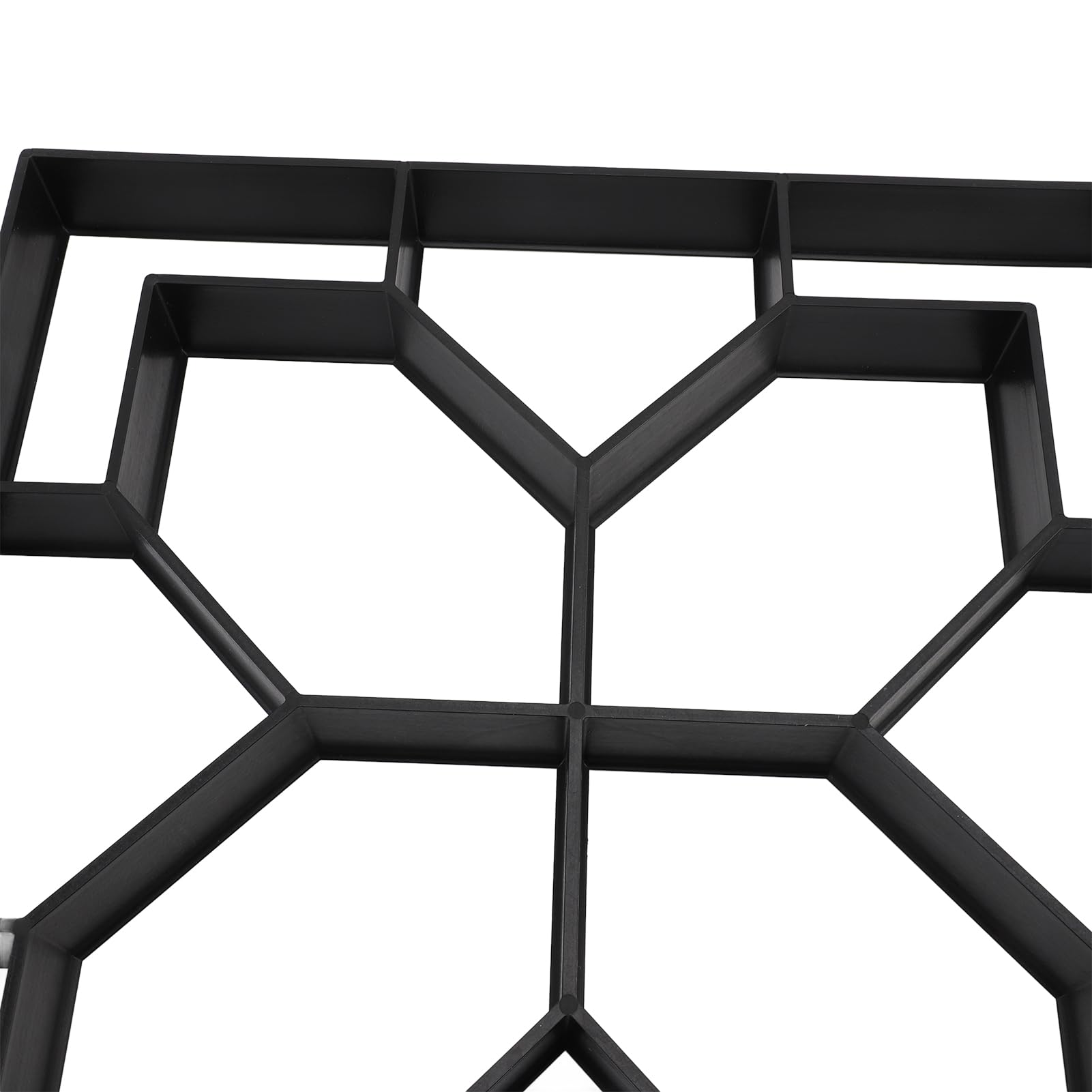 Forme In Cemento, 40X40Cm Riutilizzabile, Creatore Percorsi In Cemento Pavimentazione In Pietra per Prato, Patio, Giardino, Creatore Blocchi Terreno, Forma Pavimentazione Vialetti