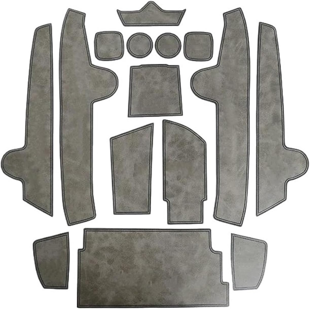 革車のドアスロットパッドカップホルダーノンスリップマット X1 2016