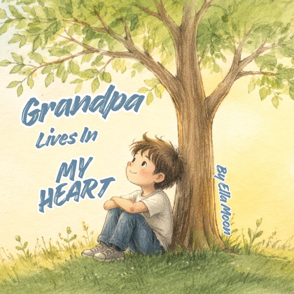 Grandpa Lives In My Heart: A Kids Book About Grief, Loss, and Love That Lives On After a Grandparent’s Death (Love Lives In My Heart Series)