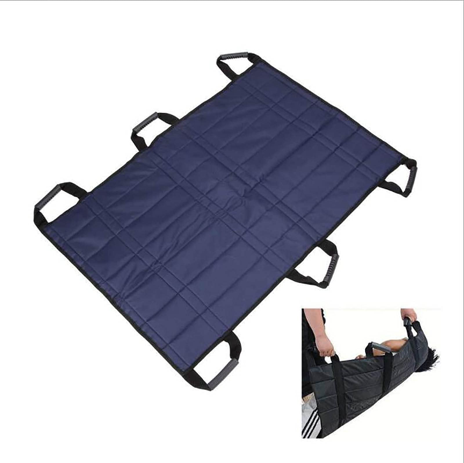 Eslinga para elevación de Pacientes, sábana con 6 Asas para Girar/transferir/reposicionar al Paciente