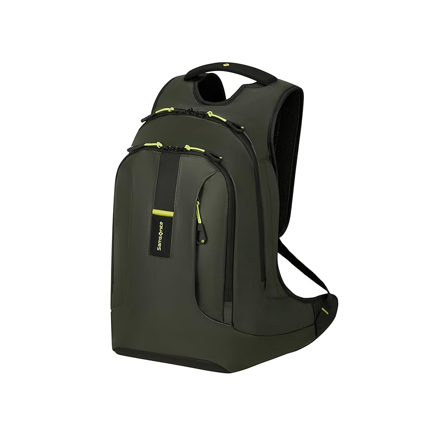 Samsonite Paradiver Light - Zaino per Laptop L+ 15,6 Pollici, 48 cm, 24 L, Verde (Jungle Green)