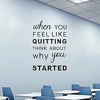 Vista 1 de Calcomanías de pared, calcomanías de pared motivacionales, (fáciles de aplicar), decoración de pared, arte de vinilo, trabajo en equipo, póster