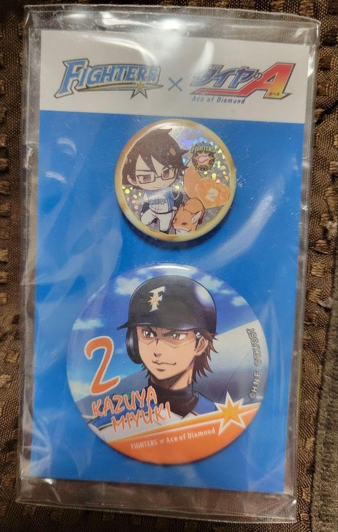 ダイヤのA 御幸一也 バッジ 日本ハムファイターズ 御幸 一也