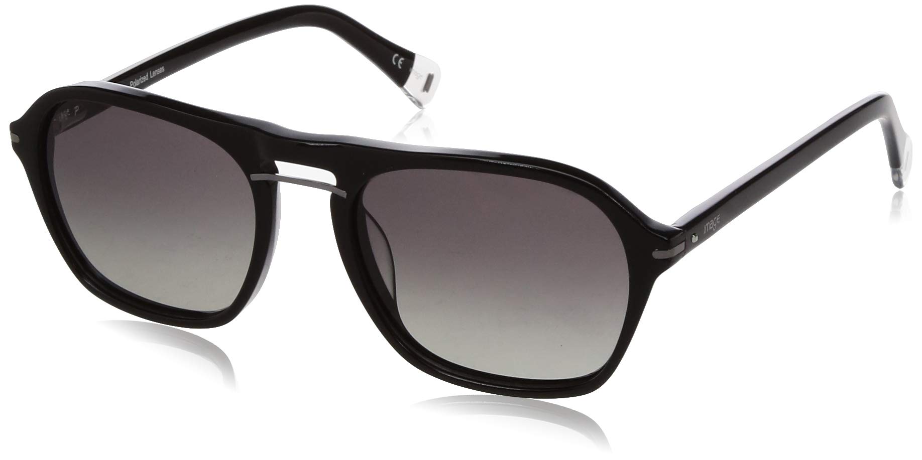 ImageMens Full Rim Navigator Sunglasses (Blue_Free Size)