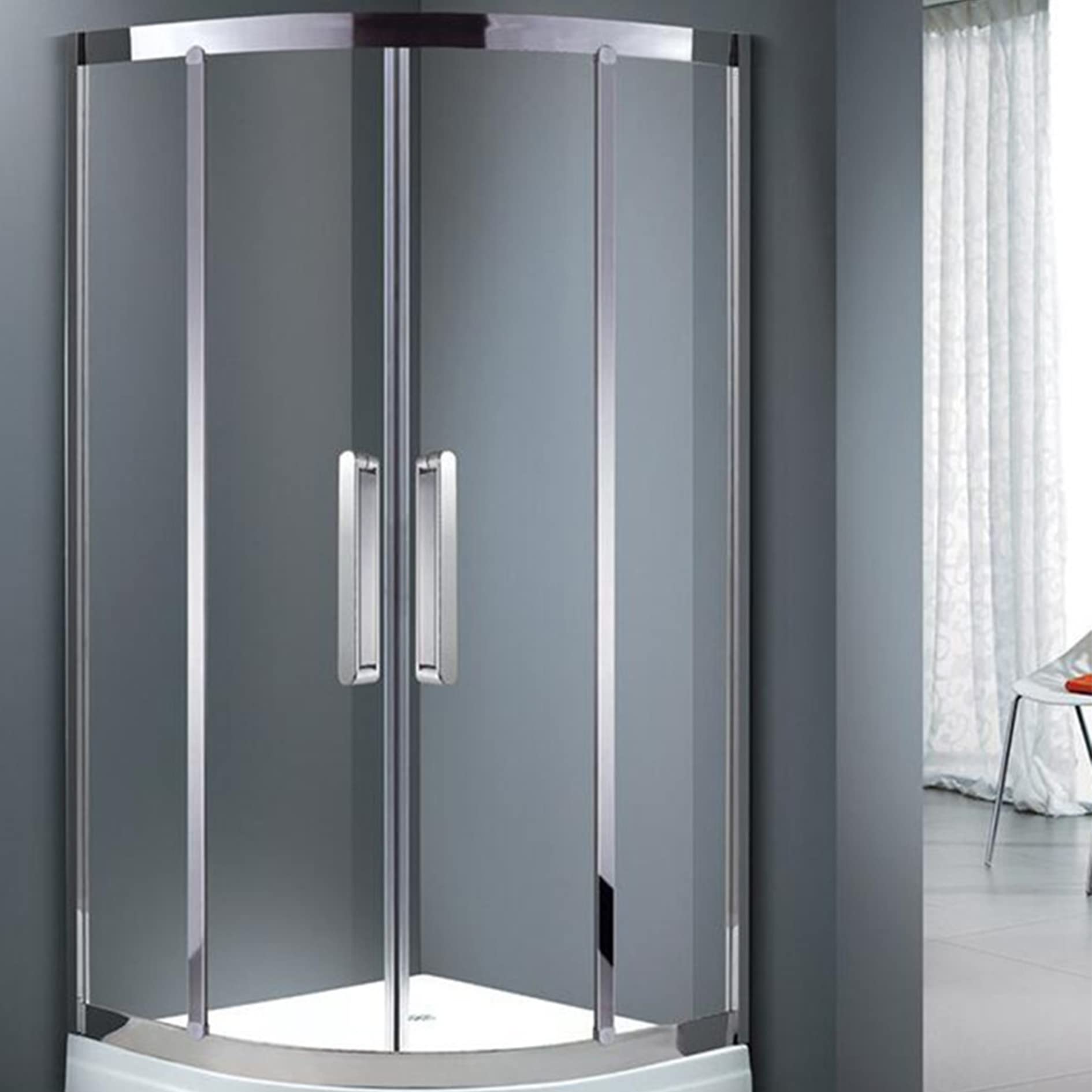 Ruote Doccia Vetro - Ruote Porte e Finestre Scorrevoli - Bagno Scorrevole Appeso - 8 Pezzi