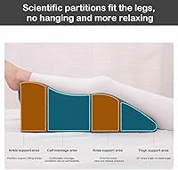 Vista 6 de Back Pillow Wedge for Bed, Bed Pillow Rest for Bed Sitting up, Adult Memory Foam Pillow for Back Support Reading Pillow, Acid Reflux, Snoring, for